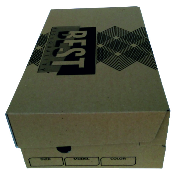 جعبه بسته بندی مدل کفش مردانه طرح زیگزاگ کد M6 بسته 10 عددی