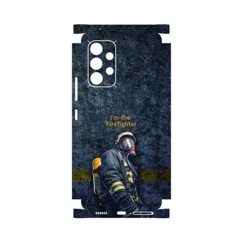 برچسب پوششی ماهوت مدل Firefighter-FullSkin مناسب برای گوشی موبایل سامسونگ Galaxy A53 5G