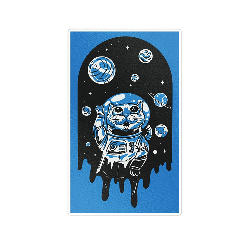 استیکر لپ تاپ ویندی دیزاین طرح گربه مدل di1199