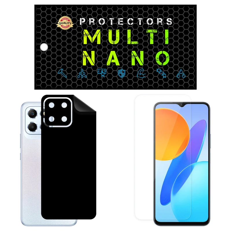 محافظ صفحه نمایش مولتی نانو مدل X-SFM مناسب برای گوشی موبایل آنر X8 5G به همراه برچسب پوششی