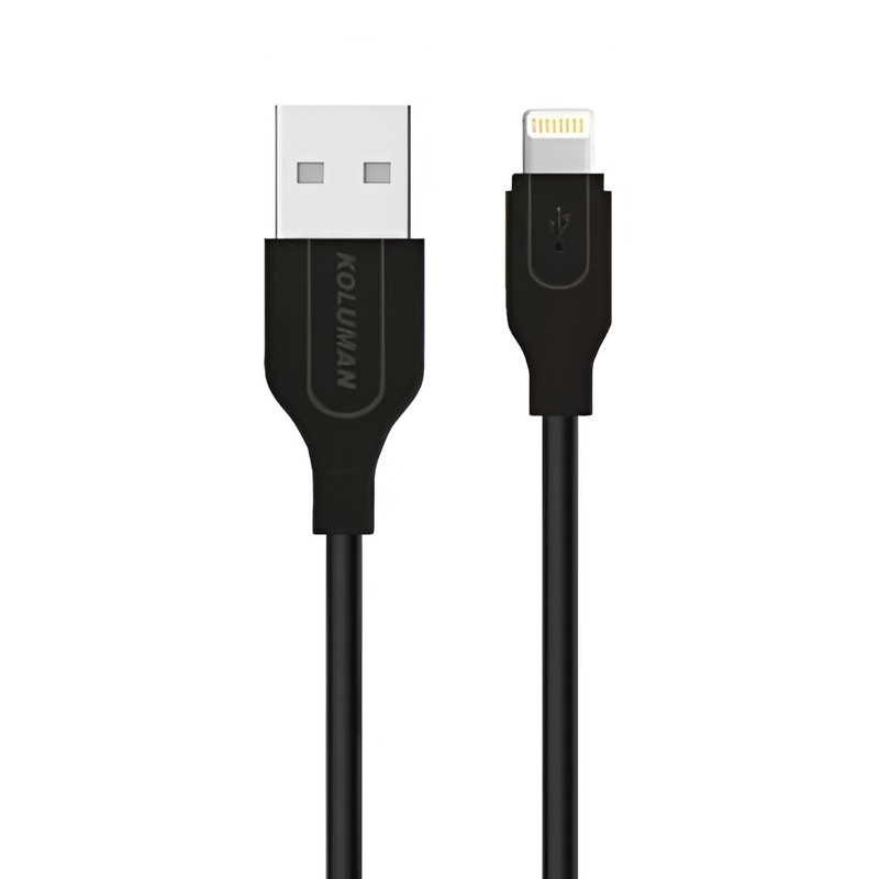 کابل تبدیل USB به لایتنیگ کلمن مدل KD_21 طول 1 متر