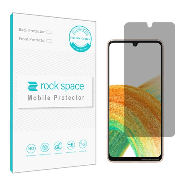 محافظ صفحه نمایش حریم شخصی راک اسپیس کد PRV مناسب برای گوشی موبایل سامسونگ Galaxy A33 5G