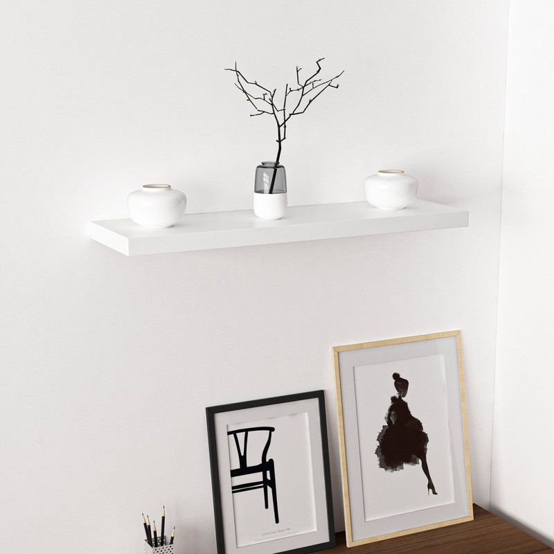 شلف دیواری فلفور کابینت مدل 80 cm