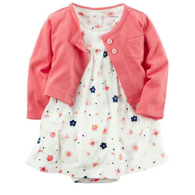 ست کت و پیراهن نوزادی کارترز مدل 745