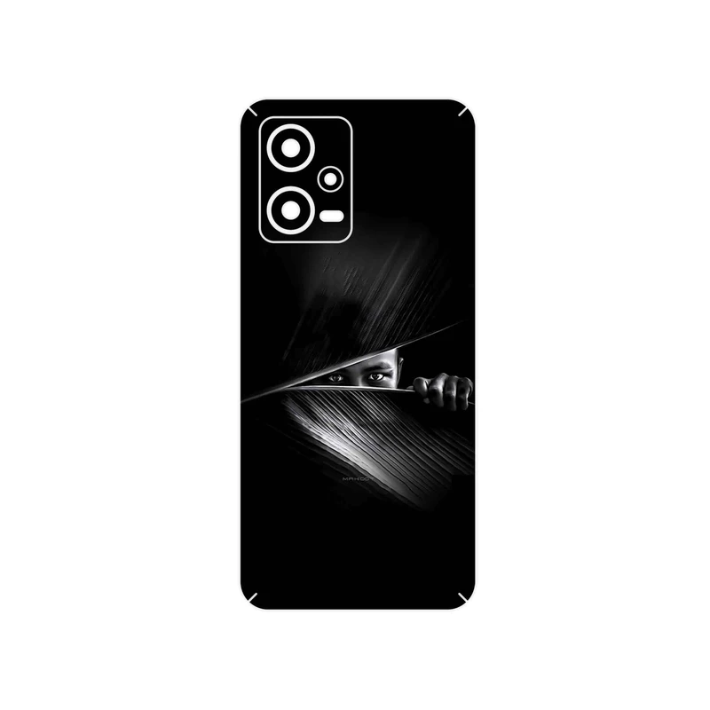 برچسب پوششی ماهوت مدل Black Portrait مناسب برای گوشی موبایل شیائومی Redmi Note 12 5G