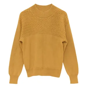 پلیور یقه ایستاده زنانه کد 23117