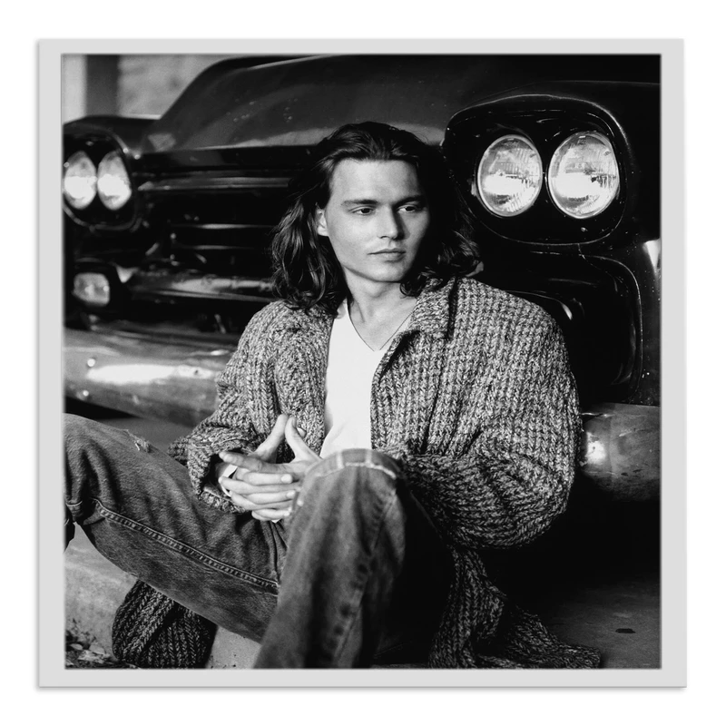 تابلو بکلیت طرح جانی دپ johnny depp مدل W-s617