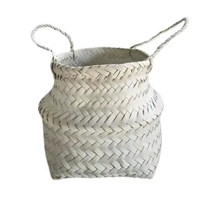 سبد حصیری مدل کوزه ای کد TJ1015