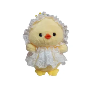 عروسک مدل جوجه عروس دامن تور ارتفاع 25 سانتی متر