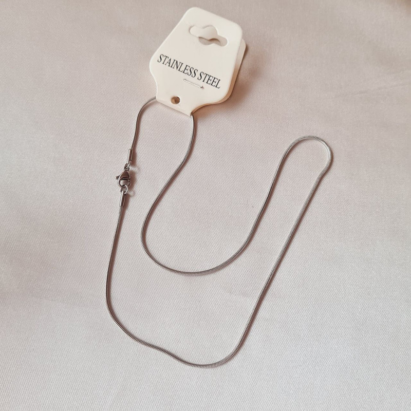 زنجیر زنانه استینلس استیل مدل ماری کد sm2