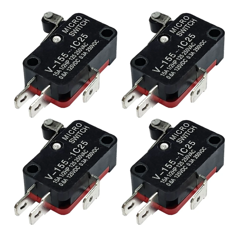 میکروسوئیچ مدل TK-V-155 بسته 4 عددی 