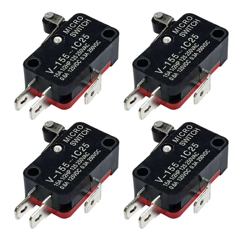 میکروسوئیچ مدل TK-V-155 بسته 4 عددی