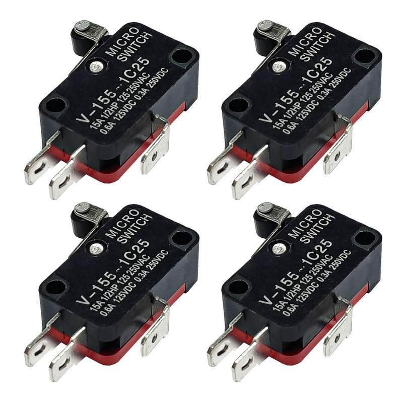 میکروسوئیچ مدل TK-V-155 بسته 4 عددی