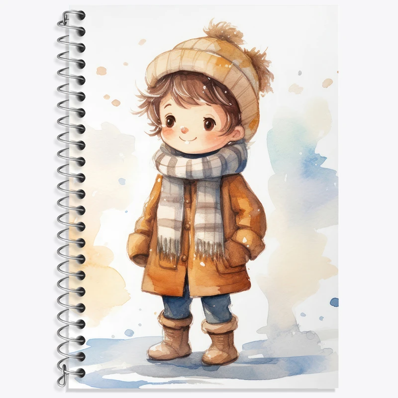 دفتر زبان 50 برگ خندالو مدل دو خط طرح پسرانه کد N2223