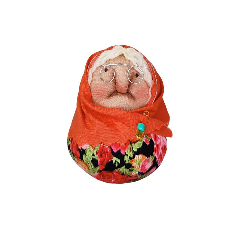 عروسک مدل ننه نقلی کد 21 ارتفاع 8 سانتی متر