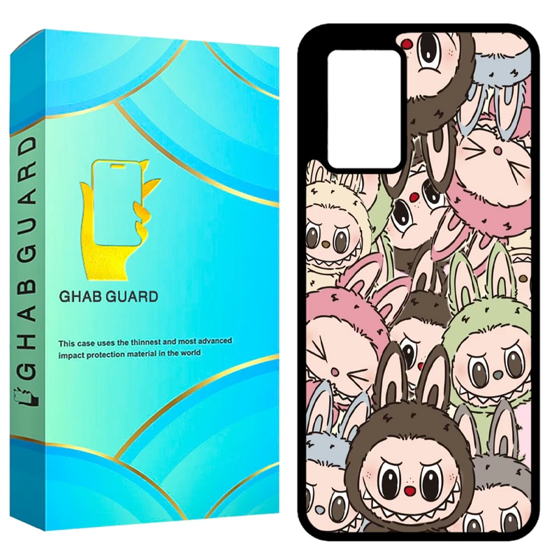کاور قاب گارد طرح لبوبو مدل GCHP11S مناسب برای گوشی موبایل شیائومی Redmi Note 11 4G / Redmi Note 11S 4G