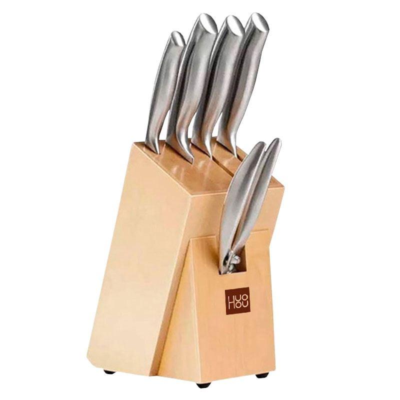 نکته خرید - قیمت روز سرویس چاقو آشپزخانه 6 پارچه هوهاو مدل HU0014 خرید