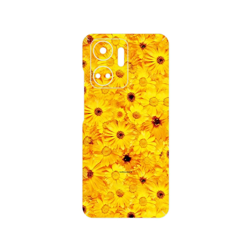 برچسب پوششی ماهوت مدل Yellow_Flower مناسب برای گوشی موبایل آنر X7a