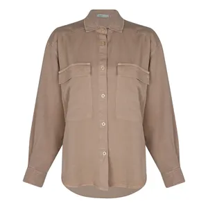 شومیز آستین بلند یقه برگردان زنانه آر اِن اِس مدل 112723701305