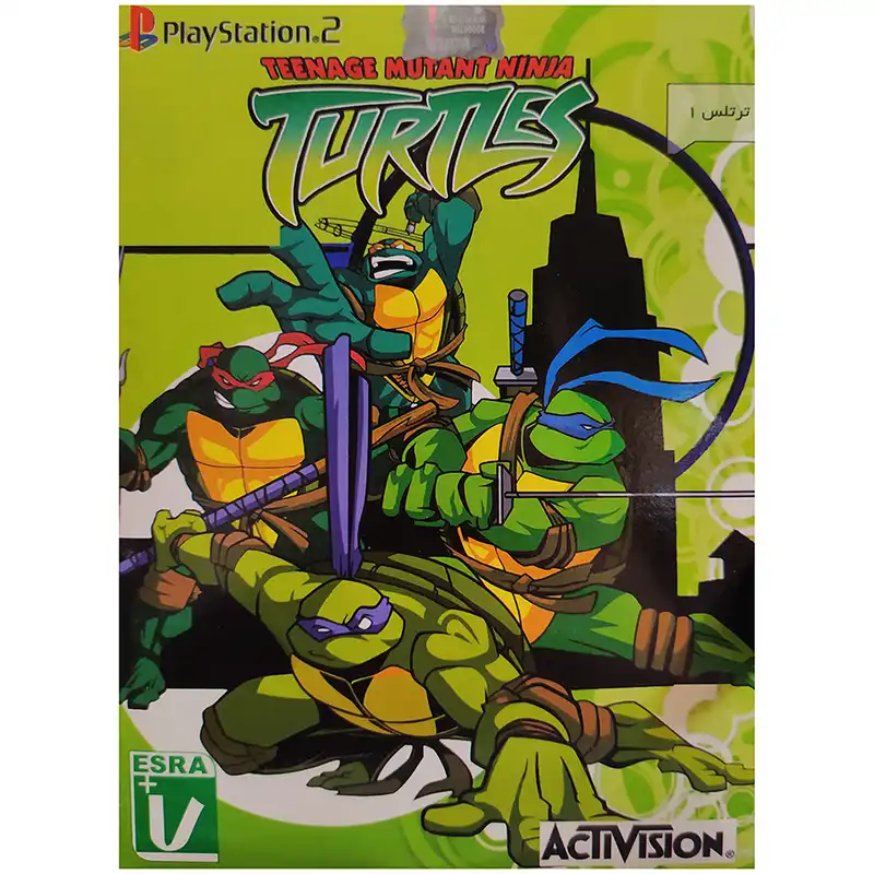 بازی TURTLESمخصوص ps2