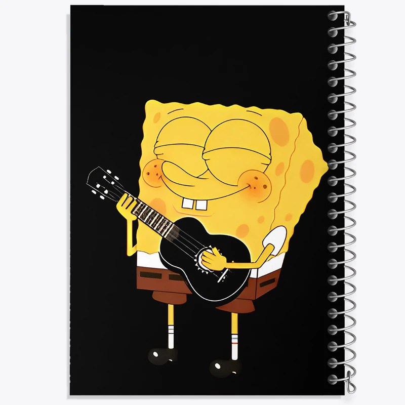 دفتر لیست خرید 50 برگ خندالو طرح باب اسفنجی کد F6925