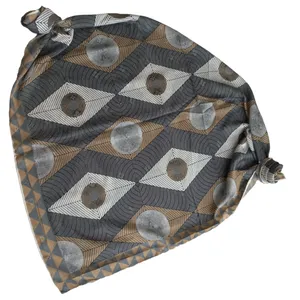 روسری زنانه مدل نخ حریر دایره ای کد 44