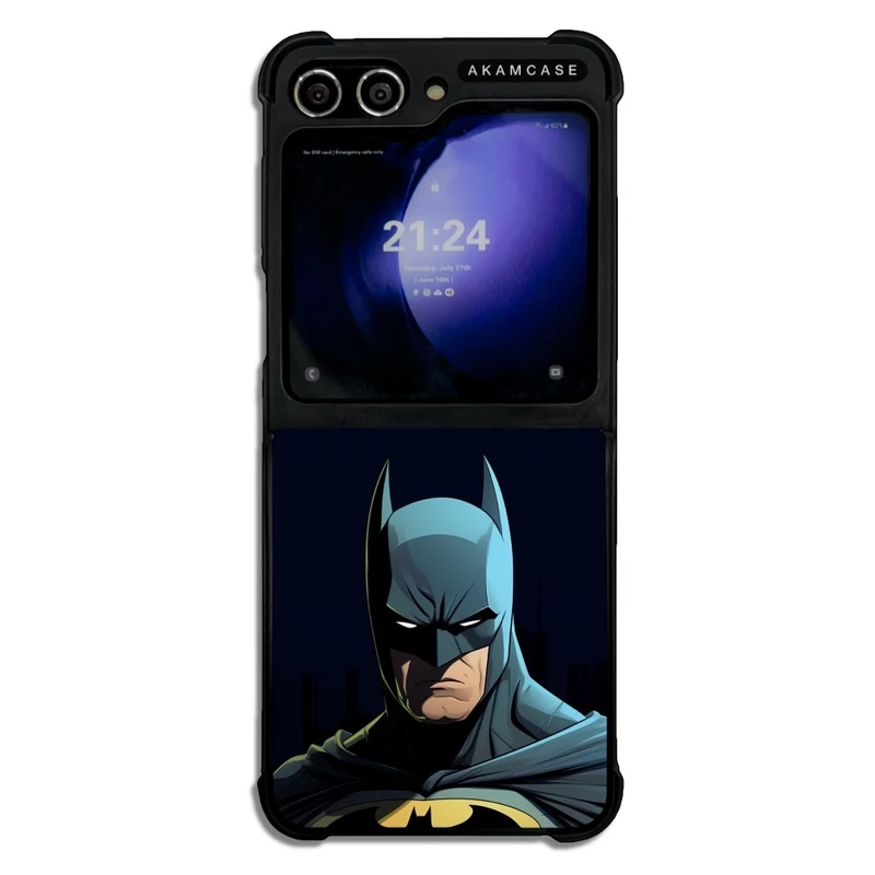 کاور آکام مدل AMC-WSGZFLIP5-BATMAN8 مناسب برای گوشی موبایل سامسونگ Galaxy Z Flip 5