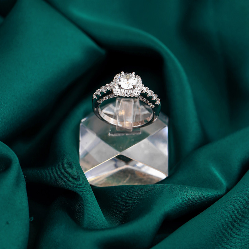 انگشتر نقره زنانه جی تی ای مدل جی نایس 35