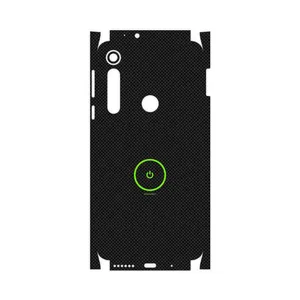 MAHOOT Minimal Power Button-FullSkin Cover Sticker for Motorola One Macro