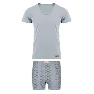 ست شورت و زیرپوش مردانه پنبینه مدل نخ پنبه خالص صادراتی