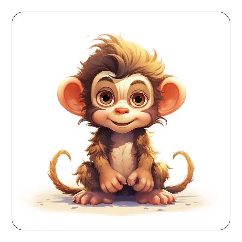 مگنت کاکتی طرح حیوانات کارتونی مدل mp28237