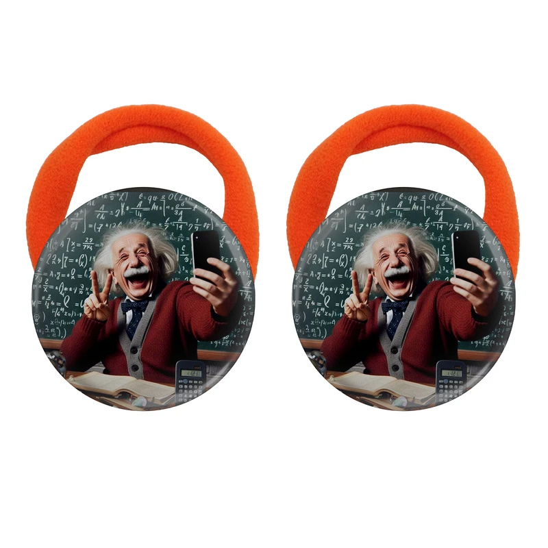 کش مو زنانه مدل آلبرت اینشتین کد S15096 بسته دو عددی