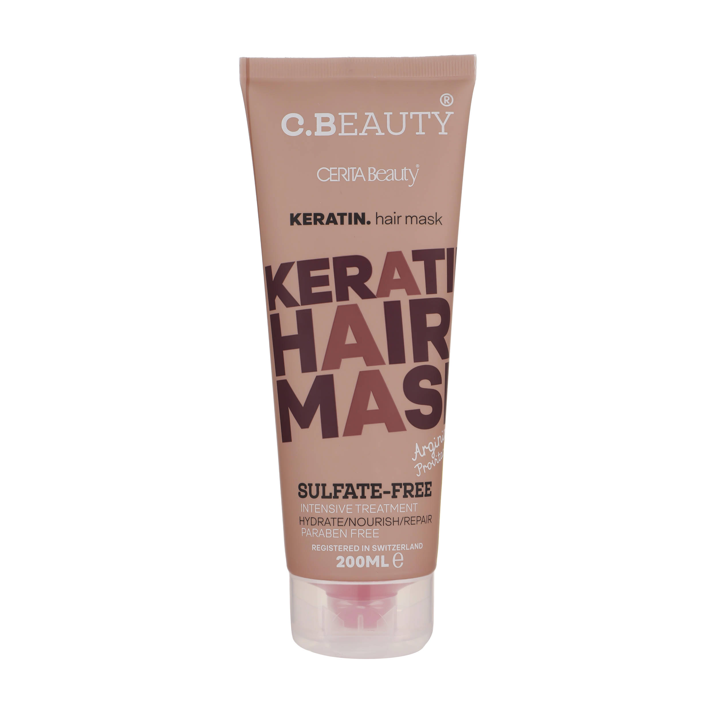 ماسک مو سریتا مدل Keratin حجم 200 میلی لیتر