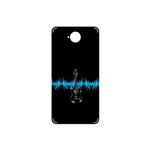 MAHOOT Electric Guitar Cover Sticker for Microsoft Lumia 650