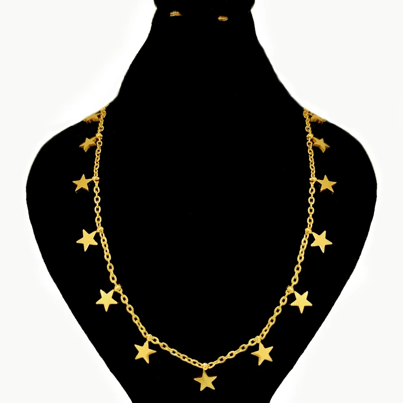 گردنبند زنانه مدل ستاره