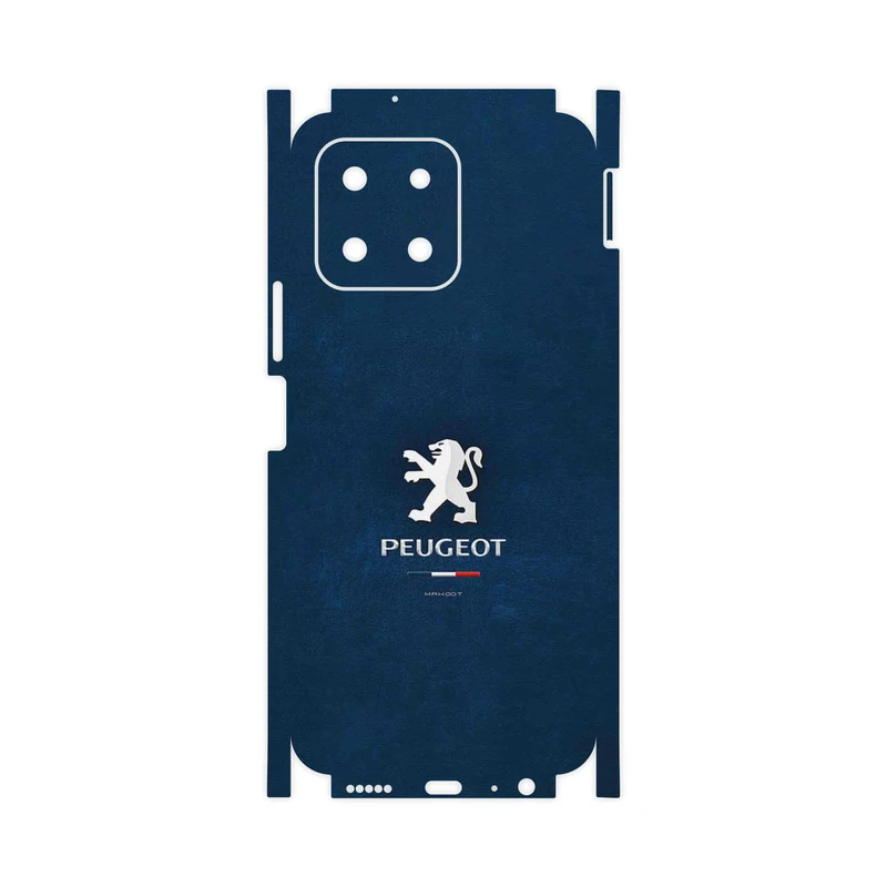 برچسب پوششی ماهوت مدل Peugeot_Logo-FullSkin مناسب برای گوشی موبایل آنر X6