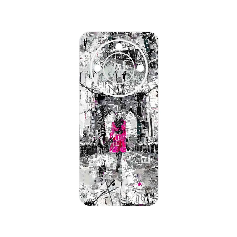 برچسب پوششی ماهوت مدل Collage of Catwalk Bridge مناسب برای گوشی موبایل آنر X9c Smart
