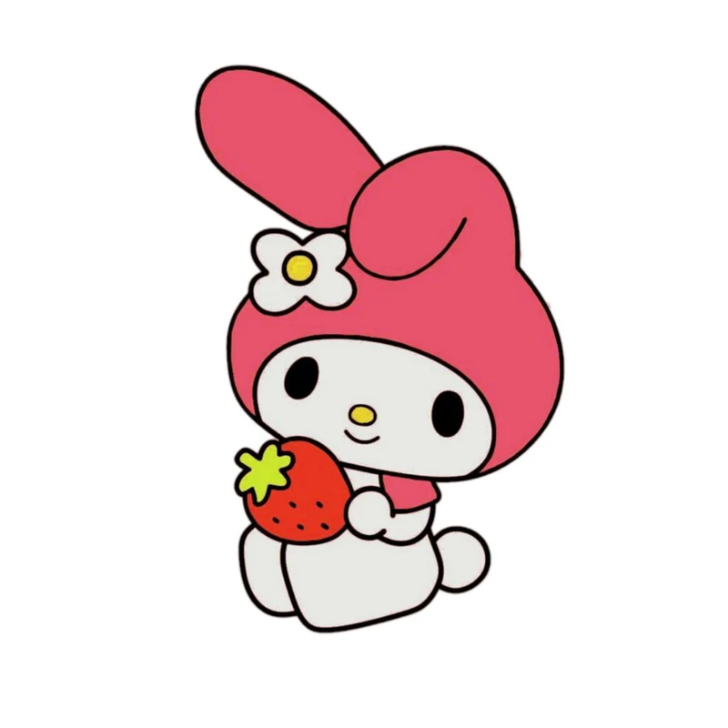 استیکر پارچه و لباس پاد آفرین مدل کارتونی کیتی بامزه جذاب کد 1404