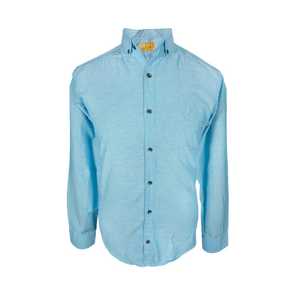 پیراهن آستین بلند مردانه مدل جودون کد 59-124148 رنگ آبی