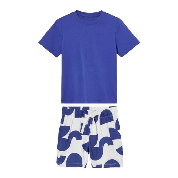 ست تی‌شرت آستین کوتاه و شلوارک راحتی پسرانه لوپیلو مدل NZ 1435
