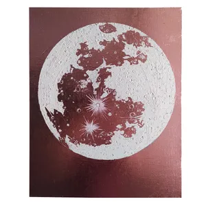تابلو نقاشی اکریلیک طرح ماه کد 6803