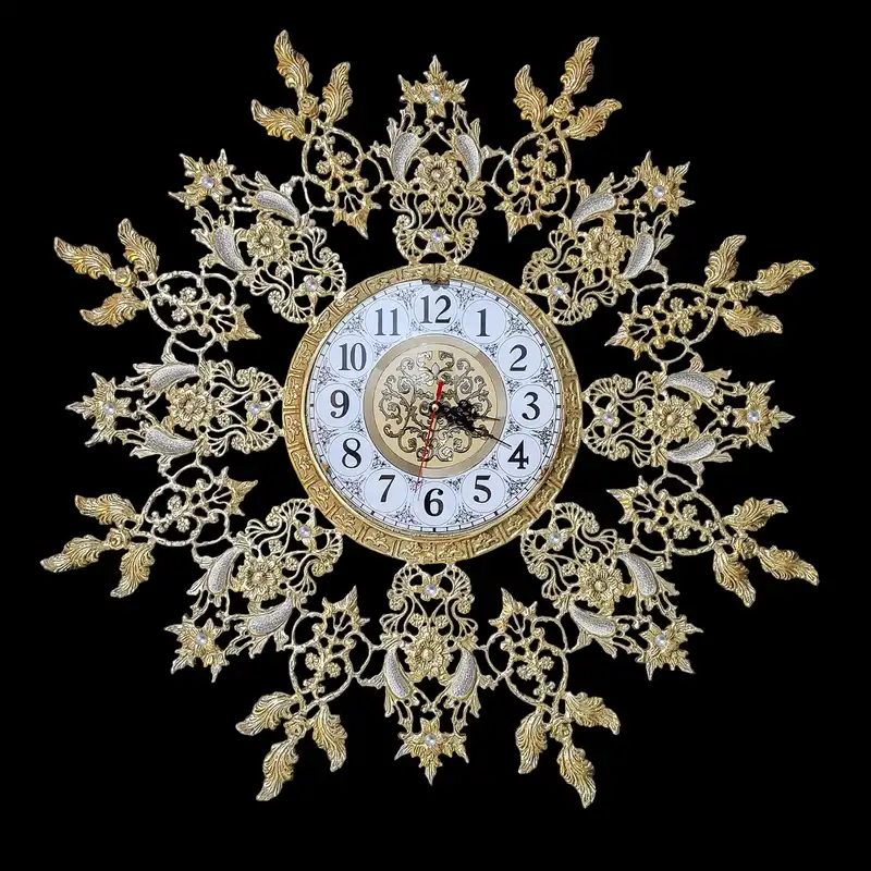 ساعت برنجی مدل خورشید