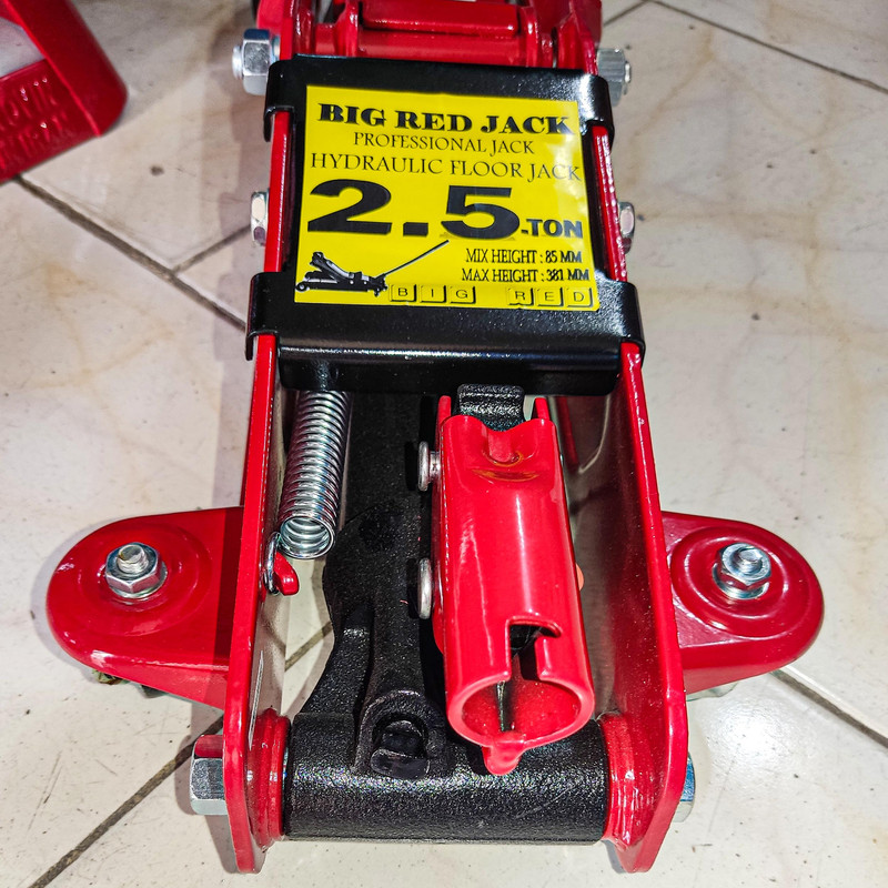 جک سوسماری خودرو بیگ رد مدل BIG RED1451  ظرفیت 2.5 تن