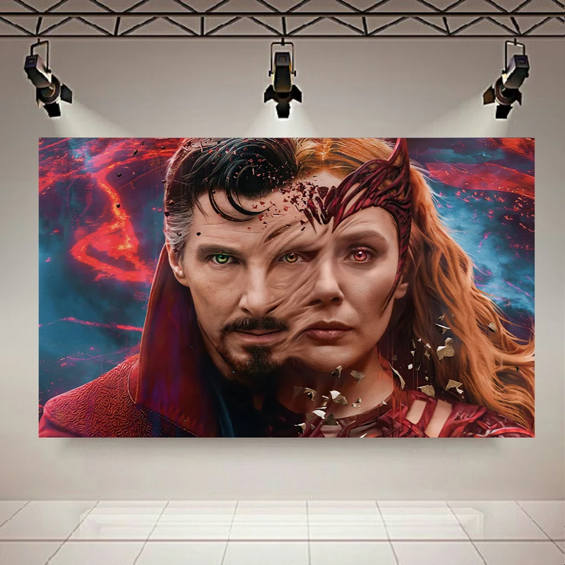 پوستر طرح فیلم مدل Doctor Strange in the Multiverse of Madness کد AR19890