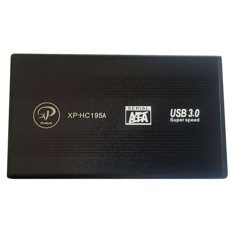 قاب هارد اکسترنال 2.5 اینچی ایکس پی-پروداکت مدل XP-HC195A قاب هارد اکسترنال 2.5 اینچی ایکس پی-پروداکت مدل XP-HC195A