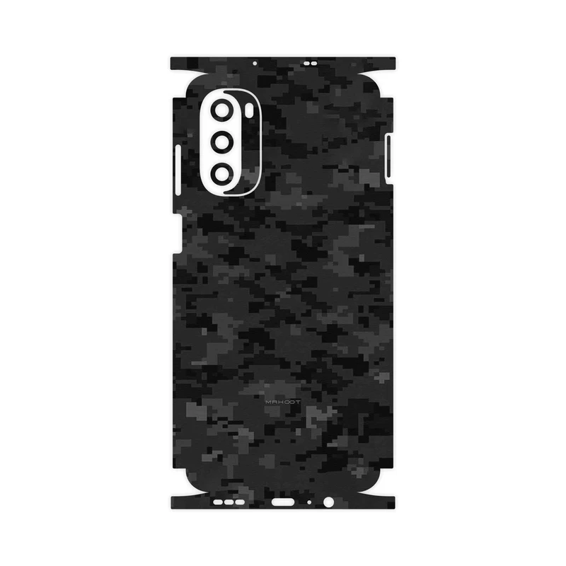 برچسب پوششی ماهوت مدل Night_Army_Pixel-FullSkin مناسب برای گوشی موبایل موتورولا Moto G52