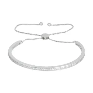 دستبند نقره زنانه  کد GB0474