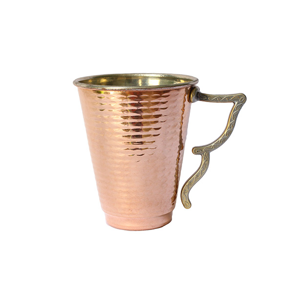 لیوان مسی مدل مخروطی کد ZH143