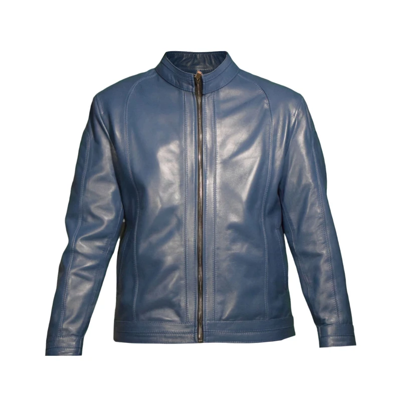 عکس شماره 10 : کت چرم مردانه چرمیران مدل شانون