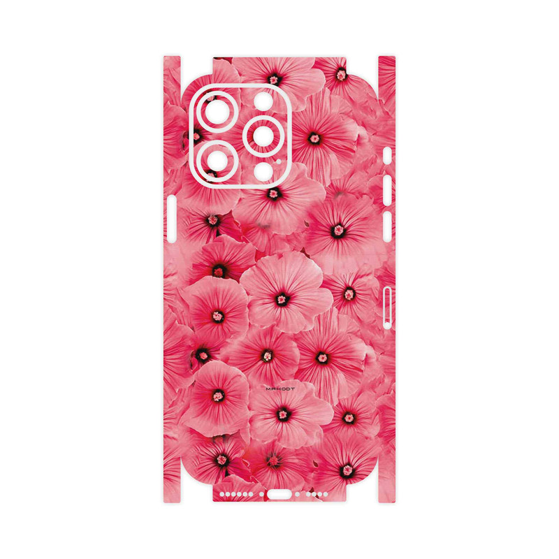 برچسب پوششی ماهوت مدل Pink_Flower-FullSkin مناسب برای گوشی موبایل اپل iPhone 15 Pro Max